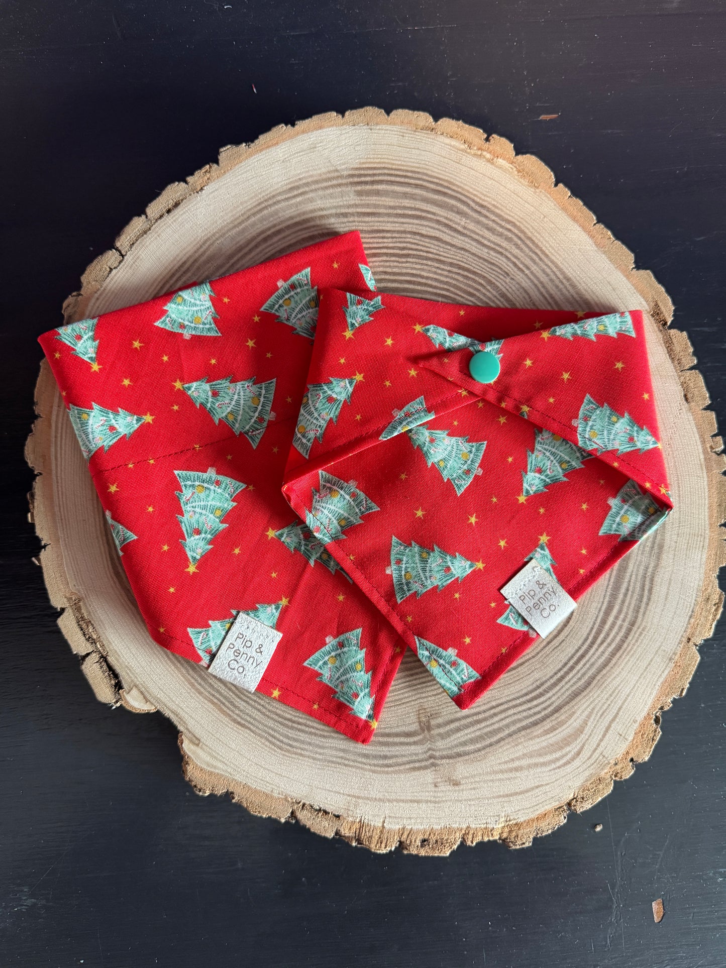 Fundraiser - Bright Red Trees