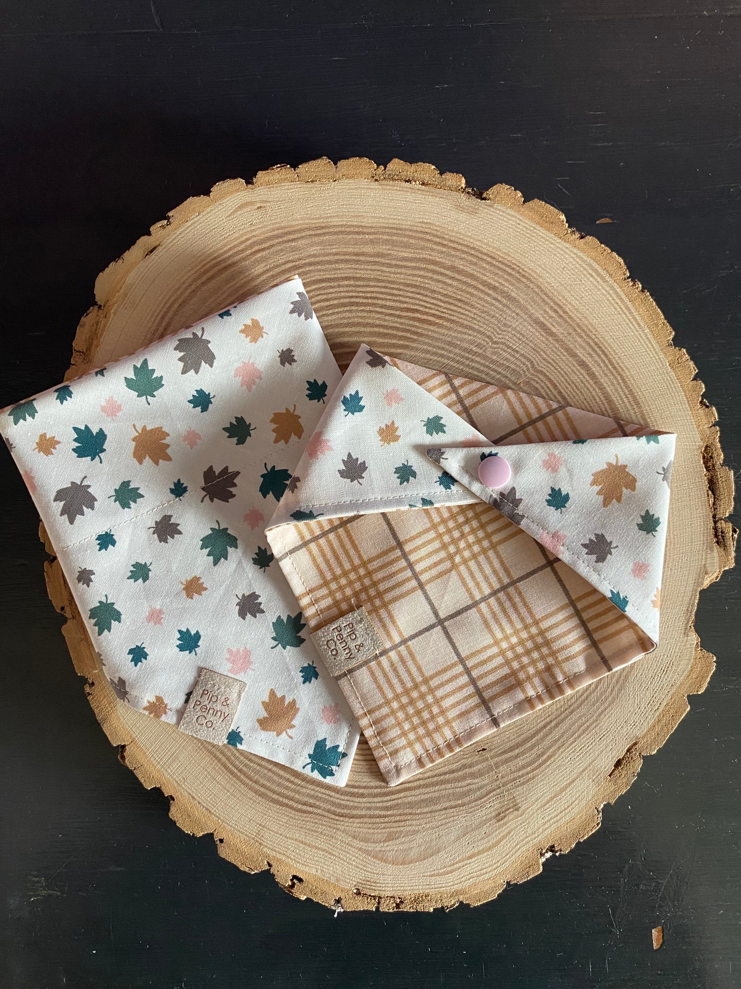 Clearance  - Fallen Leaves (Pink)