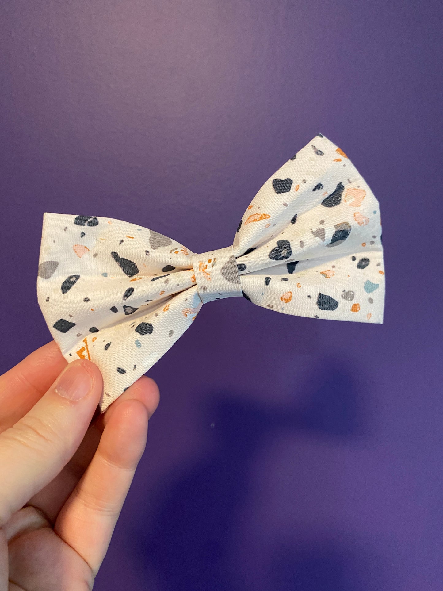 Collar Bow - Terrazzo