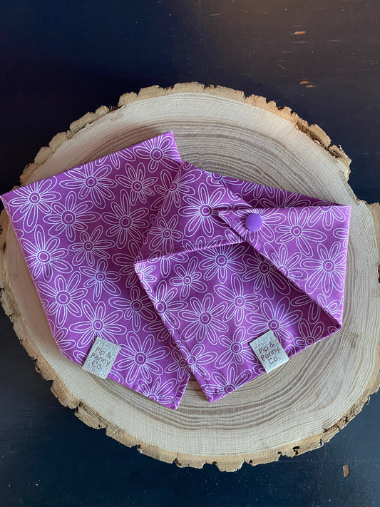 Clearance - Purple Daisies