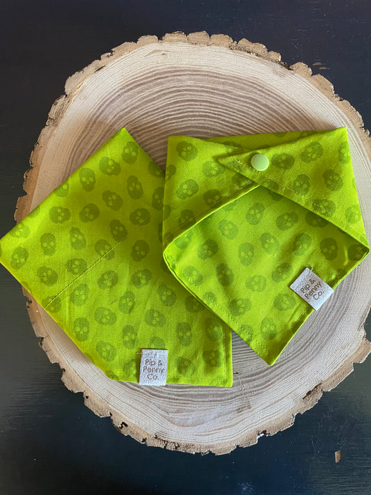 Clearance - Lime Skulls