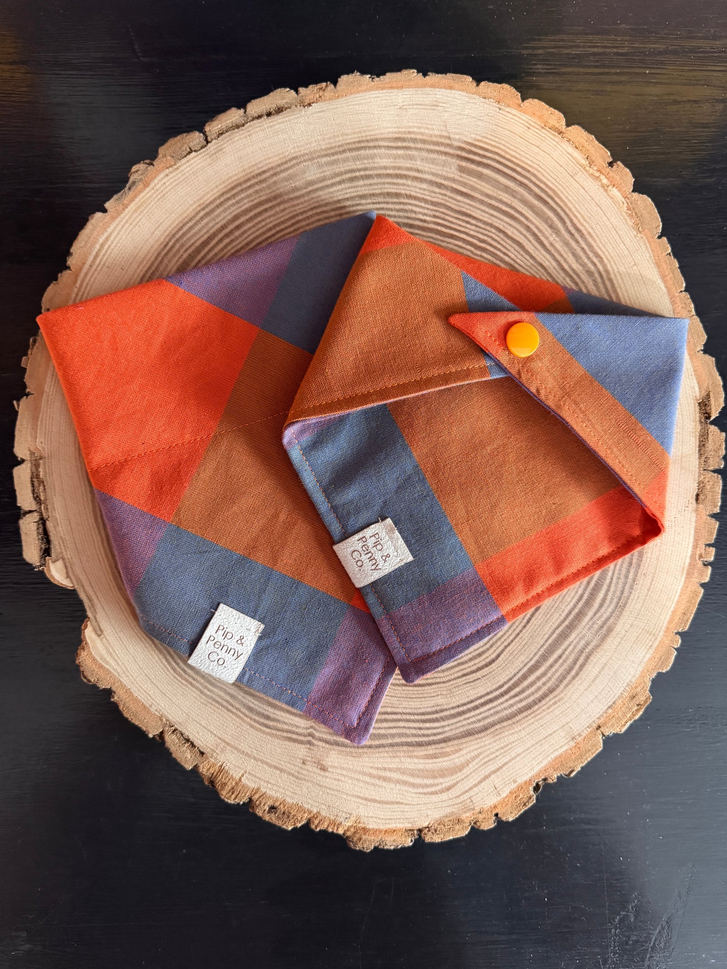 Spring - Orange Plaid