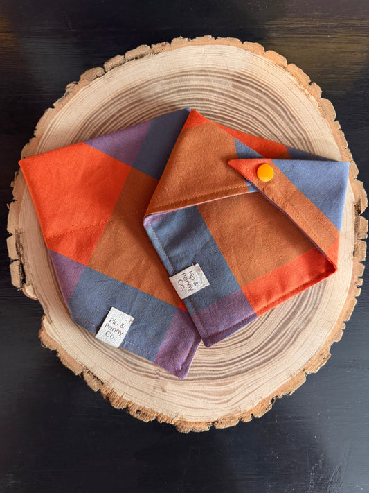 Spring - Orange Plaid