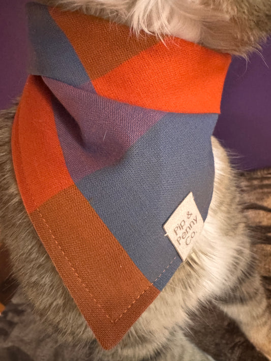 Spring - Orange Plaid