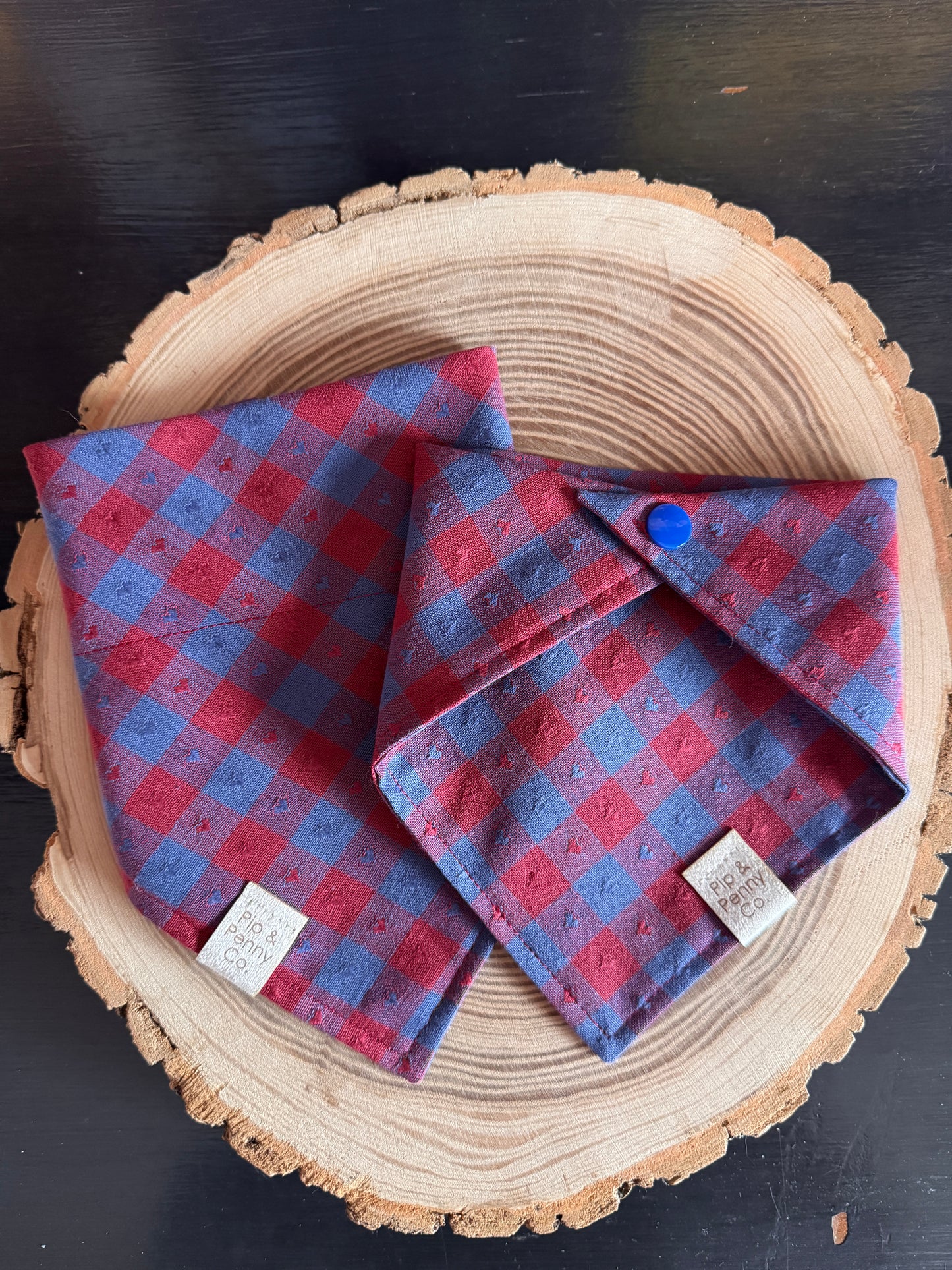 Spring - Plaid Hearts