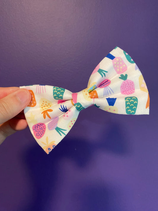 Collar Bow - Pineapples